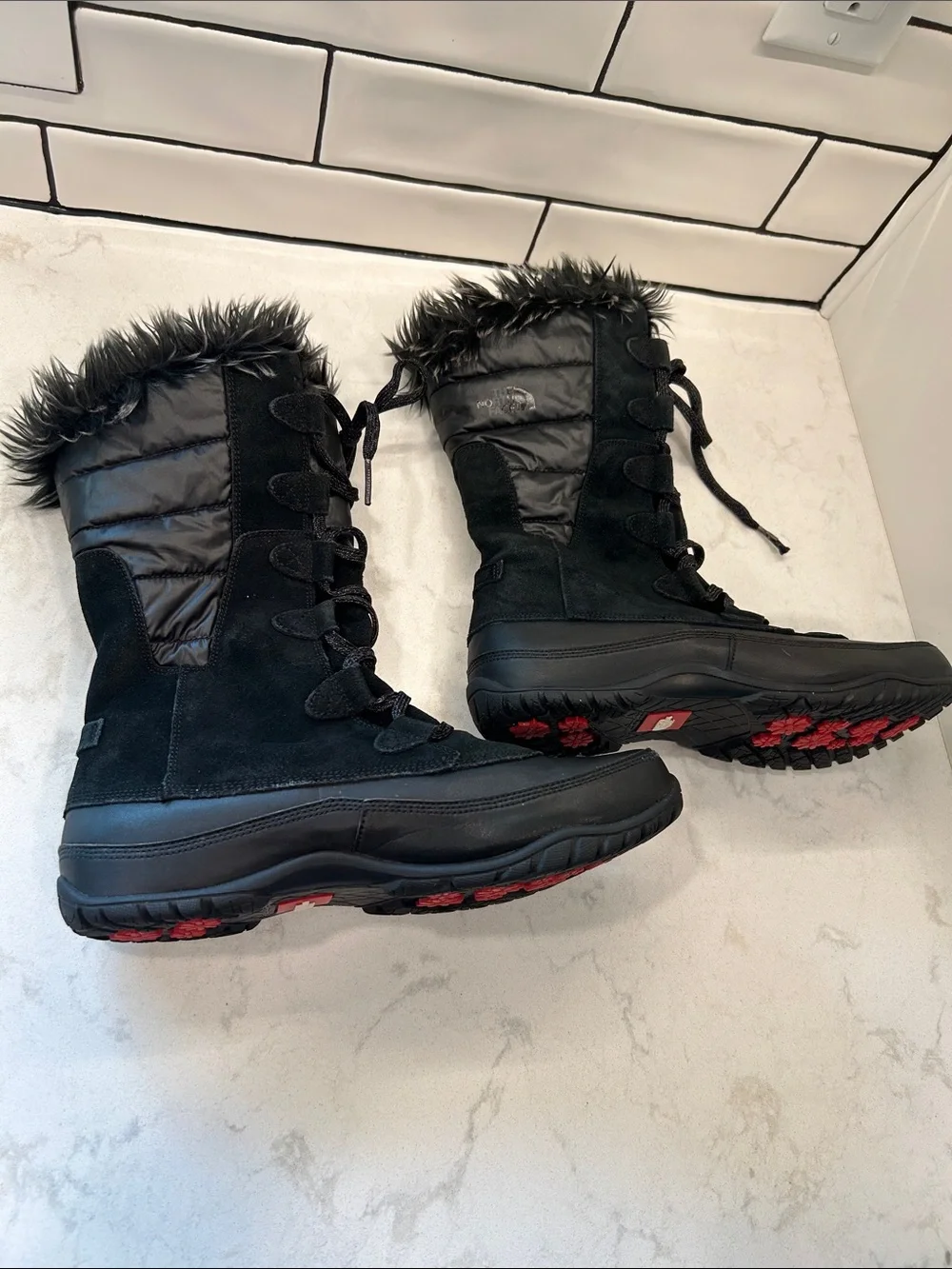 The North Face Nuptse Purna Boots size 9.5